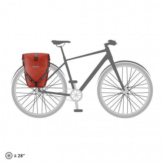 Ortlieb Back-Roller Plus (par), Rød