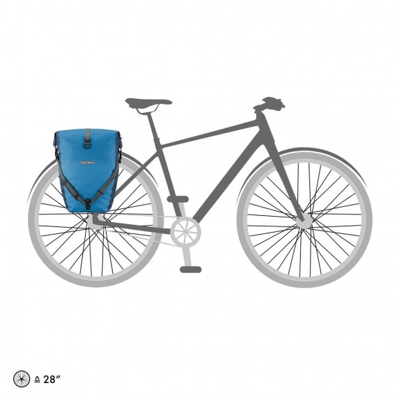 Ortlieb Back-Roller plus (par), Blå