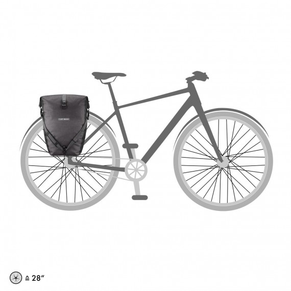 Ortlieb Back-Roller plus (par) Sort