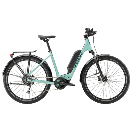 Trek Allant+ 5 Lavt innsteg, Sage Blue, 545Wh