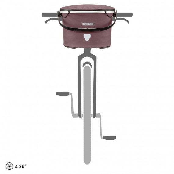 Ortlieb Up-Town Urban, Ash rose, 17,5 L