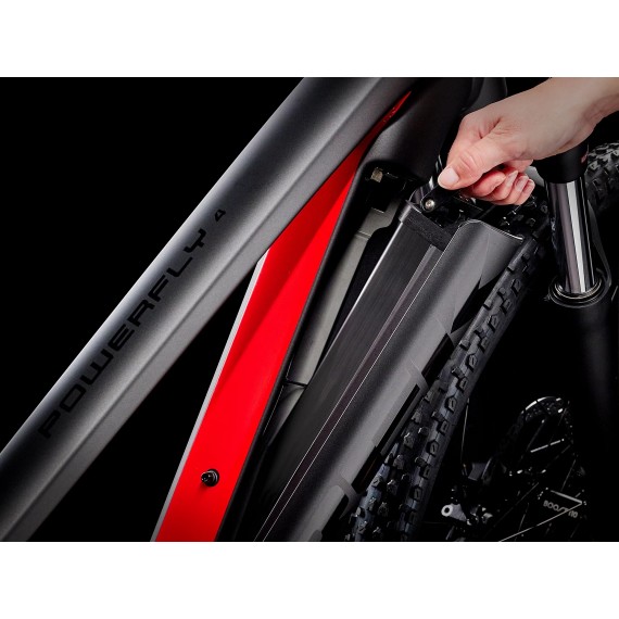 Powerfly 4 Gen 3, 625Wh Sort / Rød